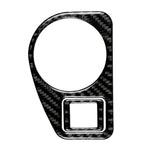 Adesivo decorativo per pannello interruttori fari in fibra di carbonio per auto per Volkswagen Golf 7 2013-2017, guida a sinistra, Headlight Switch Panel