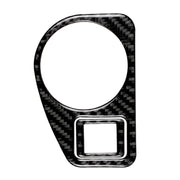 Adesivo decorativo per pannello interruttori fari in fibra di carbonio per auto per Volkswagen Golf 7 2013-2017, guida a sinistra, Headlight Switch Panel