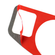 Adesivo decorativo per pannello interruttori fari in fibra di carbonio per auto per Volkswagen Golf 7 2013-2017, guida a sinistra, Headlight Switch Panel