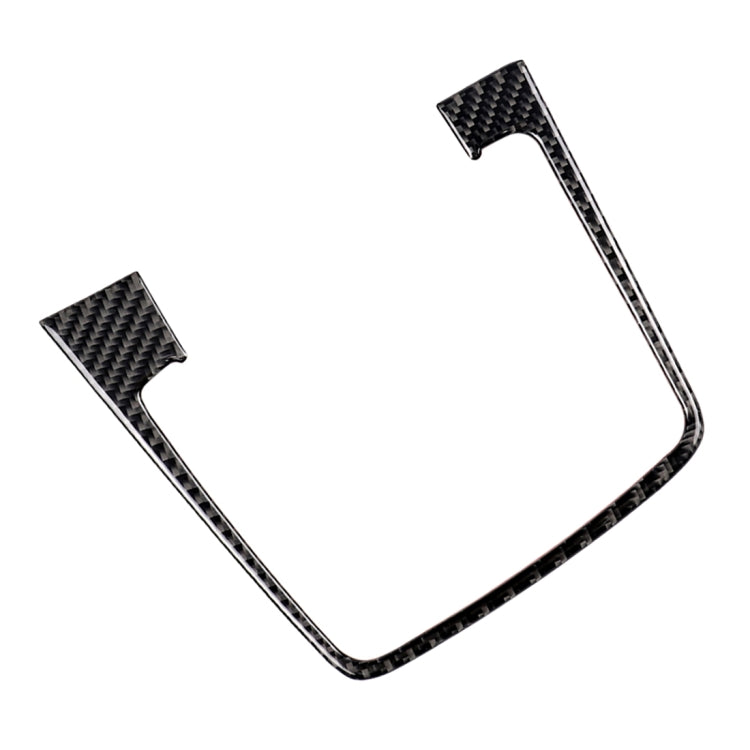 Adesivo decorativo per telaio del pannello di posizione del cambio in fibra di carbonio per auto per Volkswagen Golf 7 2018-, senza foro e avvio e arresto, guida a sinistra, Gear Position