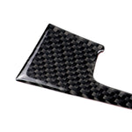Adesivo decorativo per telaio del pannello di posizione del cambio in fibra di carbonio per auto per Volkswagen Golf 7 2018-, senza foro e avvio e arresto, guida a sinistra, Gear Position