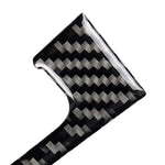 Adesivo decorativo per telaio del pannello di posizione del cambio in fibra di carbonio per auto per Volkswagen Golf 7 2013-2017, con foro e avvio e arresto, guida a sinistra, Gear Position Panel