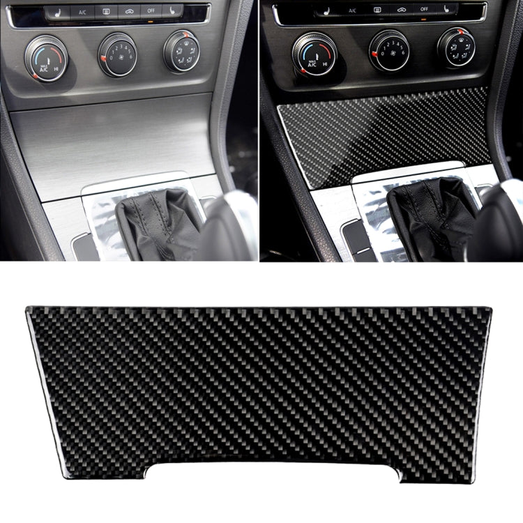 Adesivo decorativo per accendisigari in fibra di carbonio per auto per Volkswagen Golf 7 2013-2017, Cigarette Lighter