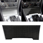 Adesivo decorativo per accendisigari in fibra di carbonio per auto per Volkswagen Golf 7 2013-2017, Cigarette Lighter