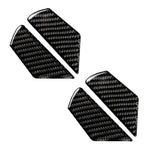Adesivo decorativo per pannello da polso con maniglia interna per porta in fibra di carbonio per auto per Volkswagen Golf 7 2013-2017, Door Inner Handle Wrist