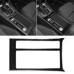 Adesivo decorativo per pannello tazza acqua in fibra di carbonio per auto per Volkswagen Golf 7 2013-2017, guida a sinistra, Water Cup Panel
