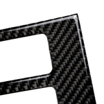 Adesivo decorativo per pannello tazza acqua in fibra di carbonio per auto per Volkswagen Golf 7 2013-2017, guida a sinistra, Water Cup Panel