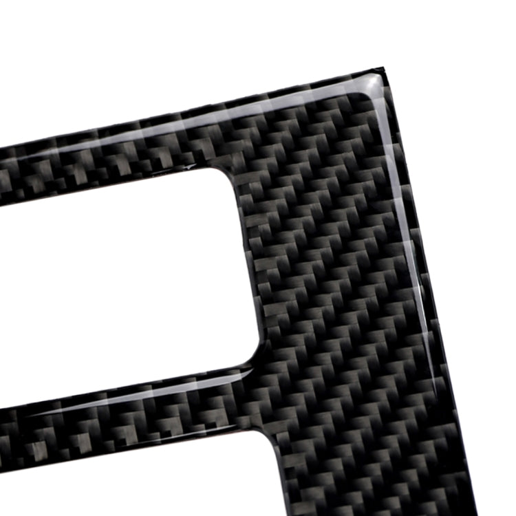 Adesivo decorativo per pannello tazza acqua in fibra di carbonio per auto per Volkswagen Golf 7 2013-2017, guida a sinistra, Water Cup Panel