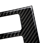 Adesivo decorativo per pannello tazza acqua in fibra di carbonio per auto per Volkswagen Golf 7 2013-2017, guida a sinistra, Water Cup Panel