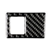 Adesivo decorativo per telaio della luce di emergenza in fibra di carbonio per auto per Volkswagen Golf 7 2013-2017, guida a sinistra, Emergency Light Frame