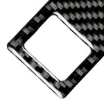Adesivo decorativo per telaio della luce di emergenza in fibra di carbonio per auto per Volkswagen Golf 7 2013-2017, guida a sinistra, Emergency Light Frame