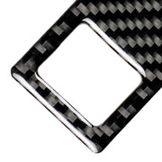 Adesivo decorativo per telaio della luce di emergenza in fibra di carbonio per auto per Volkswagen Golf 7 2013-2017, guida a sinistra, Emergency Light Frame