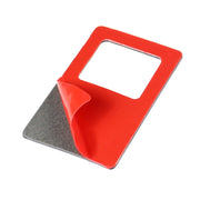 Adesivo decorativo per telaio della luce di emergenza in fibra di carbonio per auto per Volkswagen Golf 7 2013-2017, guida a sinistra, Emergency Light Frame