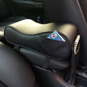 Tappetino per bracciolo per auto avvolto in memory foam e pelle PU universale per auto con custodia per telefono e slot per schede, with Card Slot (Black), with Card Slot (Black Red), with Card Slot (Beige), with Card Slot (Brown)