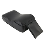 Tappetino per bracciolo per auto avvolto in memory foam e pelle PU universale per auto con custodia per telefono e slot per schede, with Card Slot (Black), with Card Slot (Black Red), with Card Slot (Beige), with Card Slot (Brown)