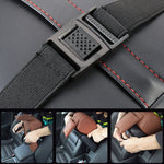 Tappetino per bracciolo per auto avvolto in memory foam e pelle PU universale per auto con custodia per telefono e slot per schede, with Card Slot (Black), with Card Slot (Black Red), with Card Slot (Beige), with Card Slot (Brown)