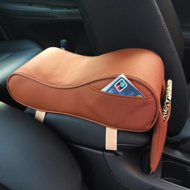 Tappetino per bracciolo per auto avvolto in memory foam e pelle PU universale per auto con custodia per telefono e slot per schede, with Card Slot (Black), with Card Slot (Black Red), with Card Slot (Beige), with Card Slot (Brown)