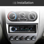 SWM-530 Caricabatterie universale per auto doppio USB 12V Ricevitore radio Lettore MP3, supporto FM e Bluetooth con telecomando, SWM-530