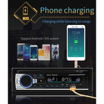 SWM-530 Caricabatterie universale per auto doppio USB 12V Ricevitore radio Lettore MP3, supporto FM e Bluetooth con telecomando, SWM-530
