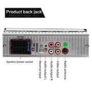 SWM-4022D Ricevitore radio universale per auto HD da 4,1 pollici 12V Lettore MP5, supporto FM e Bluetooth e scheda TF con telecomando, SWM-4022D