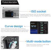 SWM-4022D Ricevitore radio universale per auto HD da 4,1 pollici 12V Lettore MP5, supporto FM e Bluetooth e scheda TF con telecomando, SWM-4022D