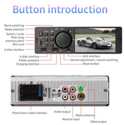 7805 Ricevitore autoradio universale da 4,1 pollici Lettore MP5, supporto FM, Bluetooth e scheda TF con telecomando, 7805