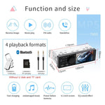 7805 Ricevitore autoradio universale da 4,1 pollici Lettore MP5, supporto FM, Bluetooth e scheda TF con telecomando, 7805