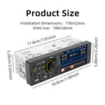 SWM-7805C Ricevitore autoradio universale touch screen da 4,1 pollici Lettore MP5, supporto FM, Bluetooth e scheda TF con telecomando, SWM-7805C
