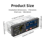 SWM-7805C Ricevitore autoradio universale touch screen da 4,1 pollici Lettore MP5, supporto FM, Bluetooth e scheda TF con telecomando, SWM-7805C
