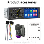 SWM-7805C Ricevitore autoradio universale touch screen da 4,1 pollici Lettore MP5, supporto FM, Bluetooth e scheda TF con telecomando, SWM-7805C