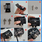 Striscia LED da 4 pollici 18W 1800LM 4 file di lavoro Refit Lampada per fuoristrada Lampada da tetto per tetto, 4 inch 72W
