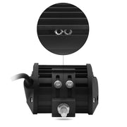 Striscia LED da 4 pollici 18W 1800LM 4 file di lavoro Refit Lampada per fuoristrada Lampada da tetto per tetto, 4 inch 72W