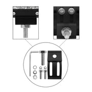 Striscia LED da 4 pollici 18W 1800LM 4 file di lavoro Refit Lampada per fuoristrada Lampada da tetto per tetto, 4 inch 72W