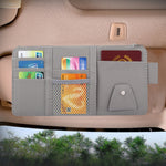 Organizzatore di borse per carte con cerniera per porta CD, scatola per fazzoletti di carta, visiera parasole per auto, with Zipper  (Black), with Zipper, with Zipper (Yellow)
