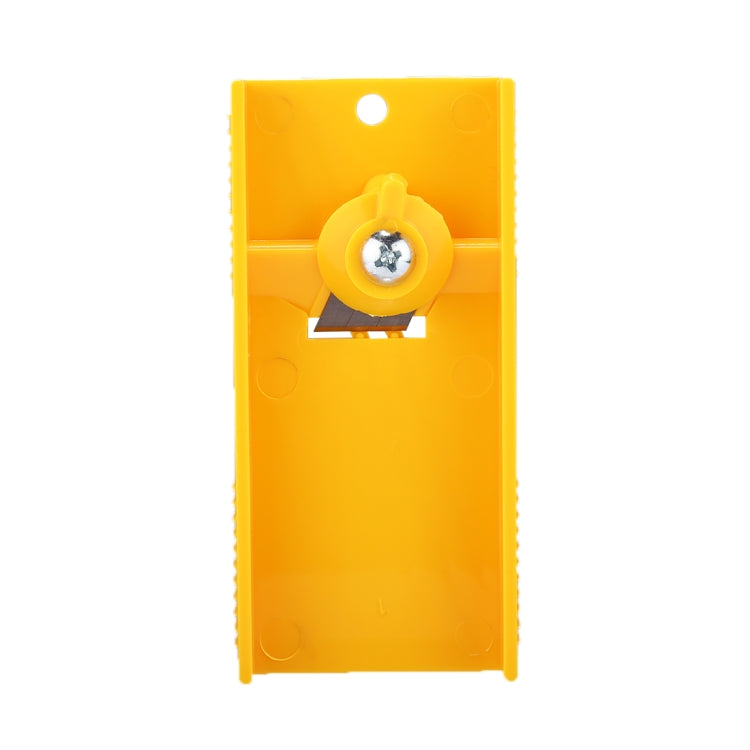 Strumento per avvolgere lo stile di taglio della taglierina di sicurezza per l'avvolgimento dell'adesivo della pellicola vinilica in fibra per veicoli per auto (giallo), Film Cutter(Yellow)