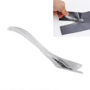Strumento per avvolgere lo styling per tagliare la taglierina di sicurezza per l'avvolgimento dell'adesivo della pellicola vinilica in fibra per veicoli per auto (trasparente), No Replacement Blade