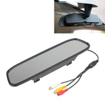 Monitor per specchietto retrovisore per auto LCD TFT da 4,3 pollici PZ-705 per sistemi video di parcheggio retrovisore per auto, PZ-705