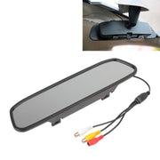 Monitor per specchietto retrovisore per auto LCD TFT da 4,3 pollici PZ-705 per sistemi video di parcheggio retrovisore per auto, PZ-705