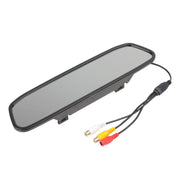 Monitor per specchietto retrovisore per auto LCD TFT da 4,3 pollici PZ-705 per sistemi video di parcheggio retrovisore per auto, PZ-705