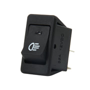 Interruttore fendinebbia per auto LED ON OFF a quattro prese da 30 Amp 12 Volt