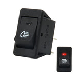 Interruttore fendinebbia per auto LED ON OFF a quattro prese da 30 Amp 12 Volt