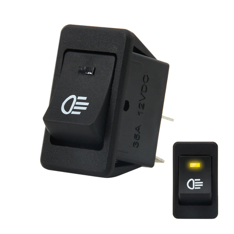 Interruttore fendinebbia per auto LED ON OFF a quattro prese da 30 Amp 12 Volt
