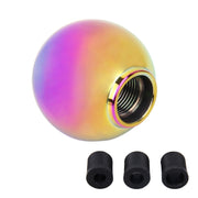 Copri cambio avvitato blu sfumato per auto universale per veicoli Pomello cambio manuale automatico in alluminio, Universal Gear Shift Knob