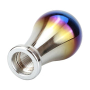Adattatore per pomello del cambio automatico manuale con leva del cambio in lega di alluminio avvitato blu per auto universale, Shift Knob Adapter 2