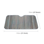 Parasole Hatchback Parabrezza per auto Parabrezza Blocco Parasole per finestrino anteriore Protezione UV, Dimensioni: 130 x 70 cm, 130*70cm