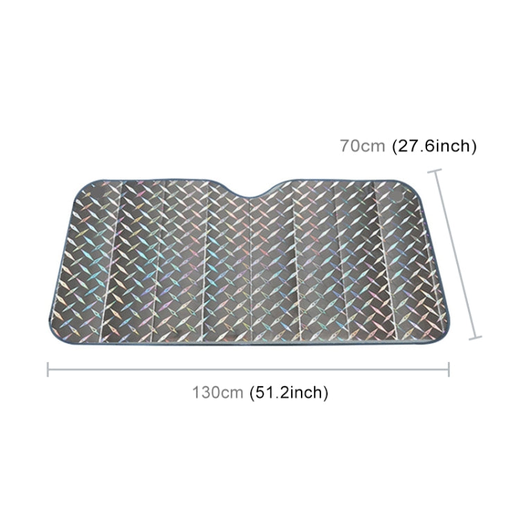 Parasole Hatchback Parabrezza per auto Parabrezza Blocco Parasole per finestrino anteriore Protezione UV, Dimensioni: 130 x 70 cm, 130*70cm