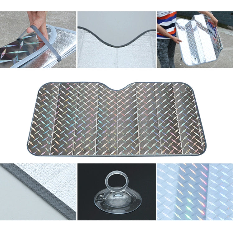 Parasole Hatchback Parabrezza per auto Parabrezza Blocco Parasole per finestrino anteriore Protezione UV, Dimensioni: 130 x 70 cm, 130*70cm