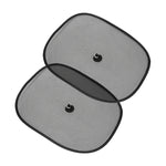 2 pezzi di copertura parasole per finestra isolante in filato netto per auto, dimensioni: 44 * 36 cm, Size: 44*36cm