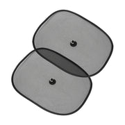 2 pezzi di copertura parasole per finestra isolante in filato netto per auto, dimensioni: 44 * 36 cm, Size: 44*36cm