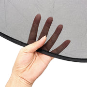 2 pezzi di copertura parasole per finestra isolante in filato netto per auto, dimensioni: 44 * 36 cm, Size: 44*36cm
